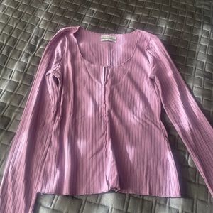 Purple Urban Outfitters long sleeve top.